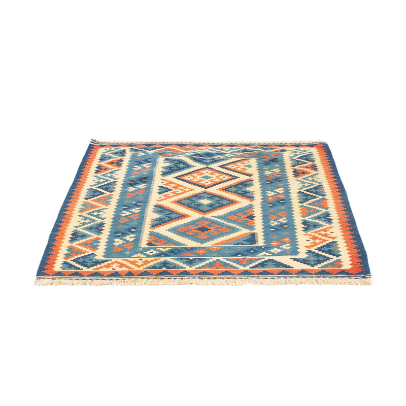 Kelim Fars Teppich 103x103cm - mehrfarbig