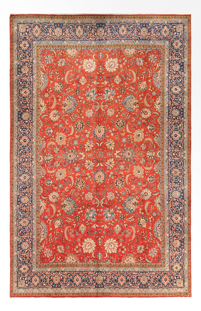Täbriz Teppich 266x393cm - Perserteppich - rot