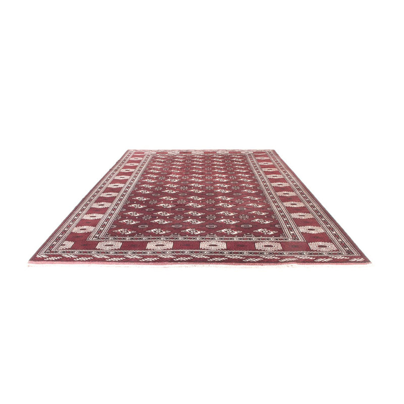 Turkaman Teppich 260x380cm - Orientteppich - dunkelrot