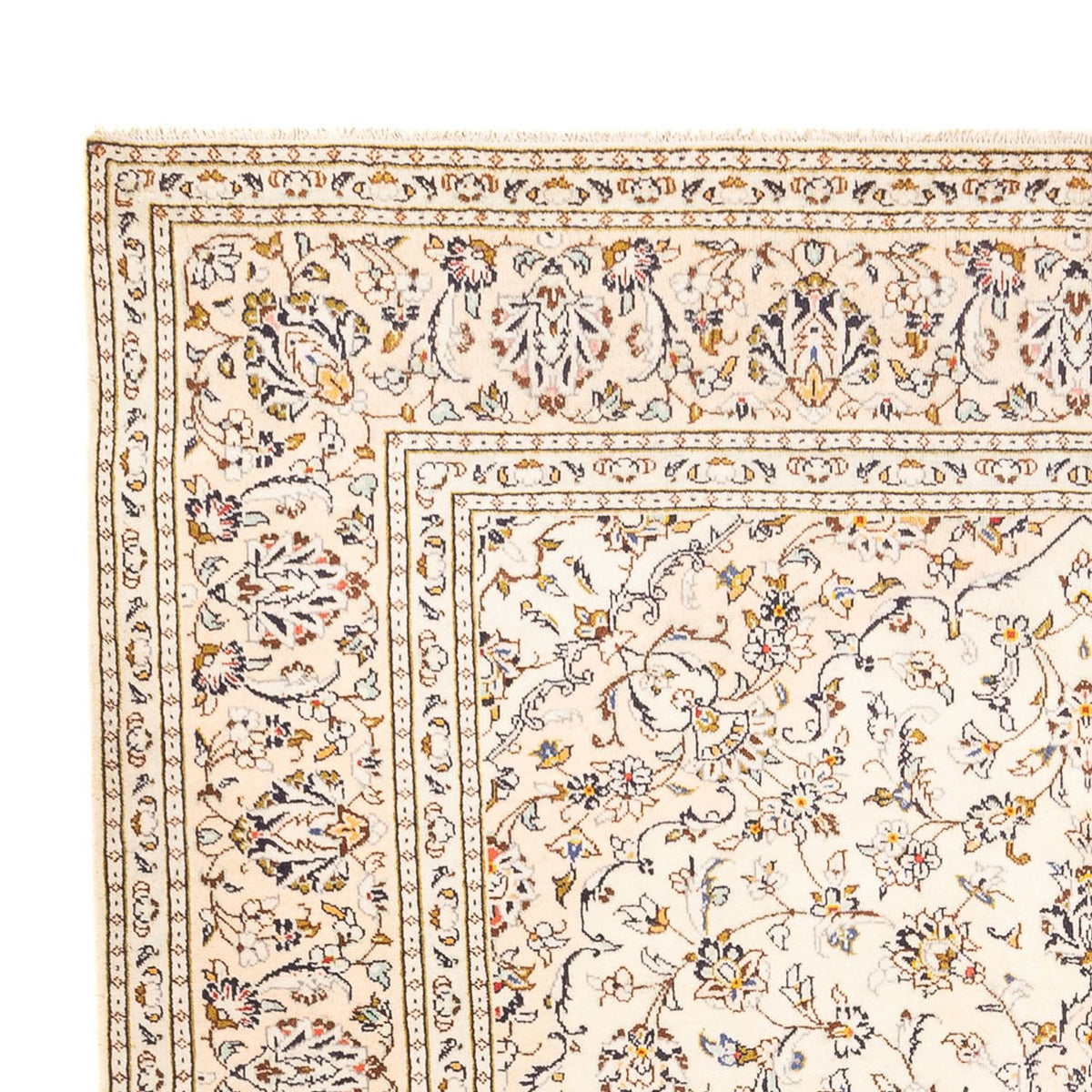 Perserteppich - Keshan - 195 x 290 cm - beige
