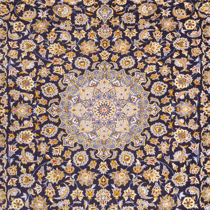 Perserteppich - Keshan - 318 x 420 cm - dunkelblau