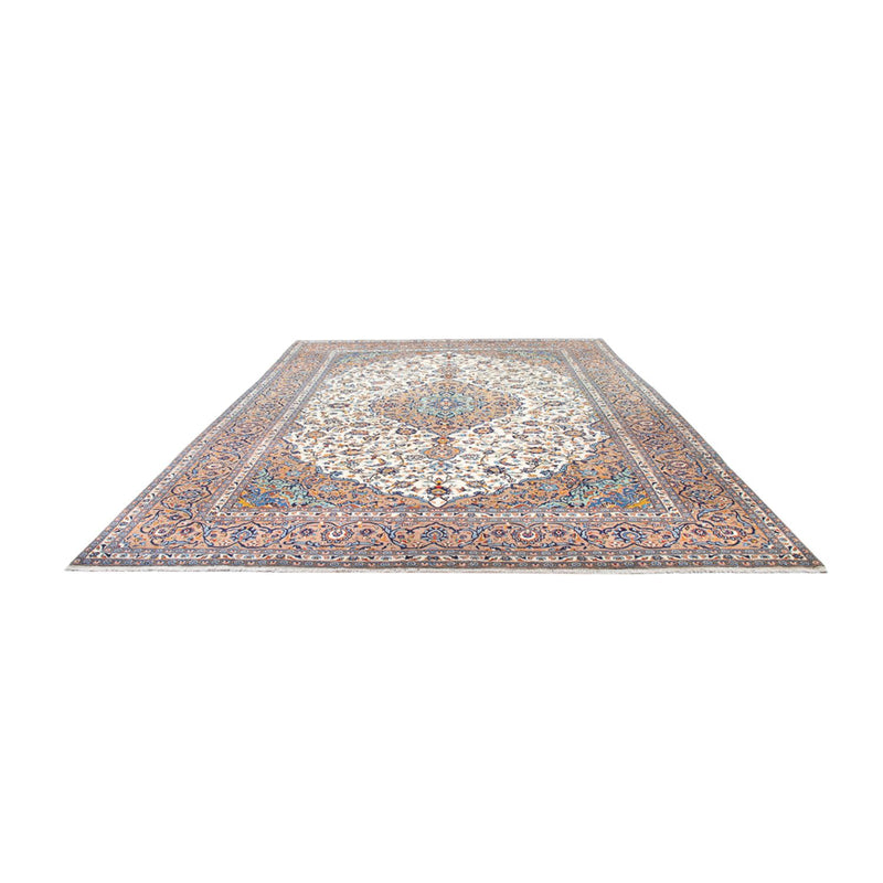 Perserteppich - Keshan - 302 x 405 cm - dunkelbeige