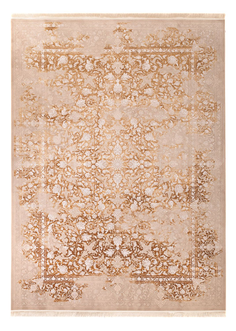 Orientalischer Webteppich 250x350cm - dunkelbeige