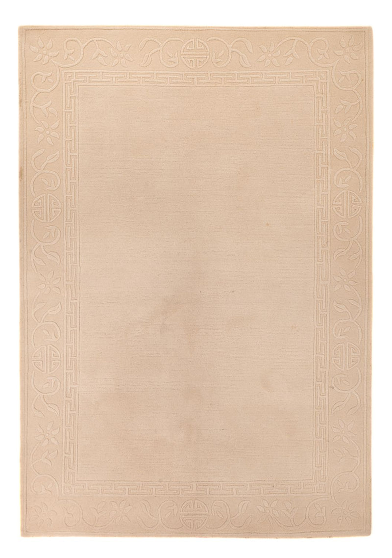 Wollteppich - 144 x 201 cm - beige