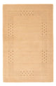 Indo Loribaft Teppich 63x93cm - Wollteppich - beige