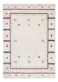 Loribaft Loom Teppich 60x90cm - Wollteppich - hellgrau – product image