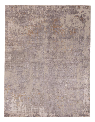 Designer Teppich 154x197cm - silber