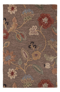 Wollteppich 120x185cm - silber – product image