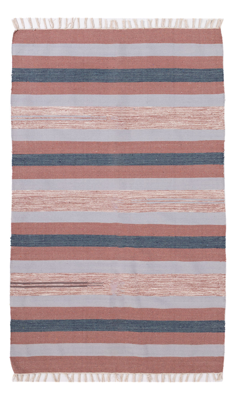 Kelim Modern Teppich 120x180cm - mehrfarbig
