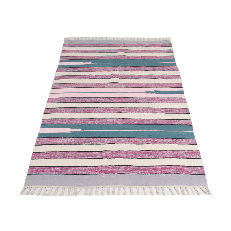 Kelim Modern Teppich 120x180cm - mehrfarbig