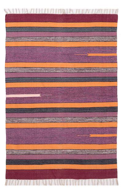 Kelim Modern Teppich 120x180cm - mehrfarbig