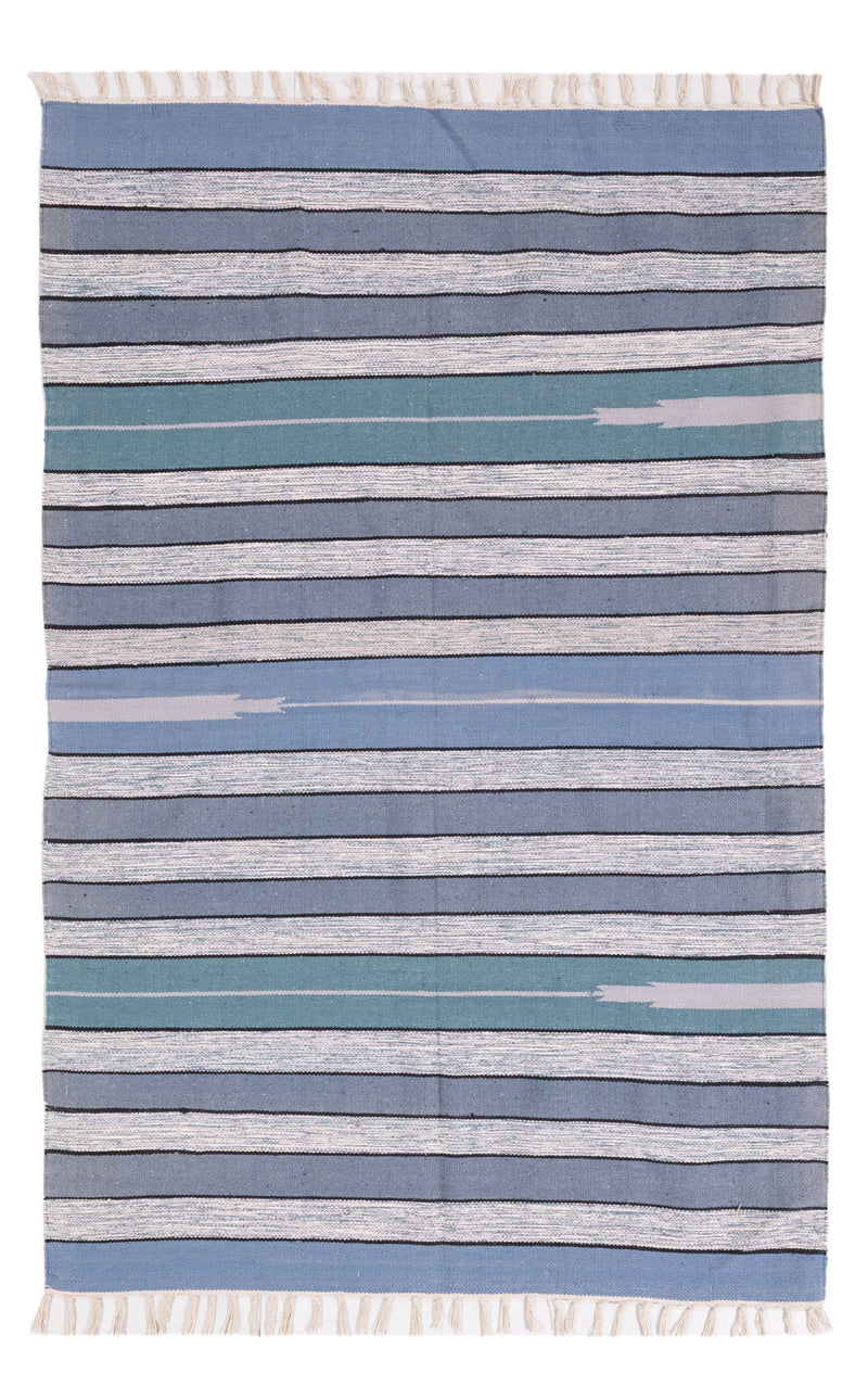 Kelim Modern Teppich 120x180cm - mehrfarbig