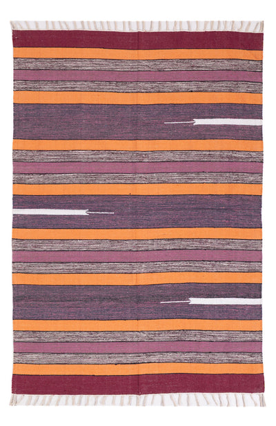 Kelim Modern Teppich 120x180cm - mehrfarbig
