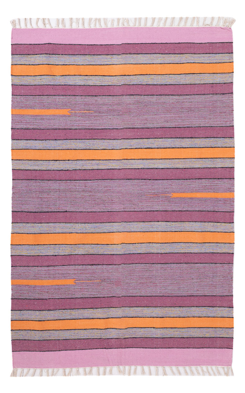 Kelim Modern Teppich 120x180cm - mehrfarbig