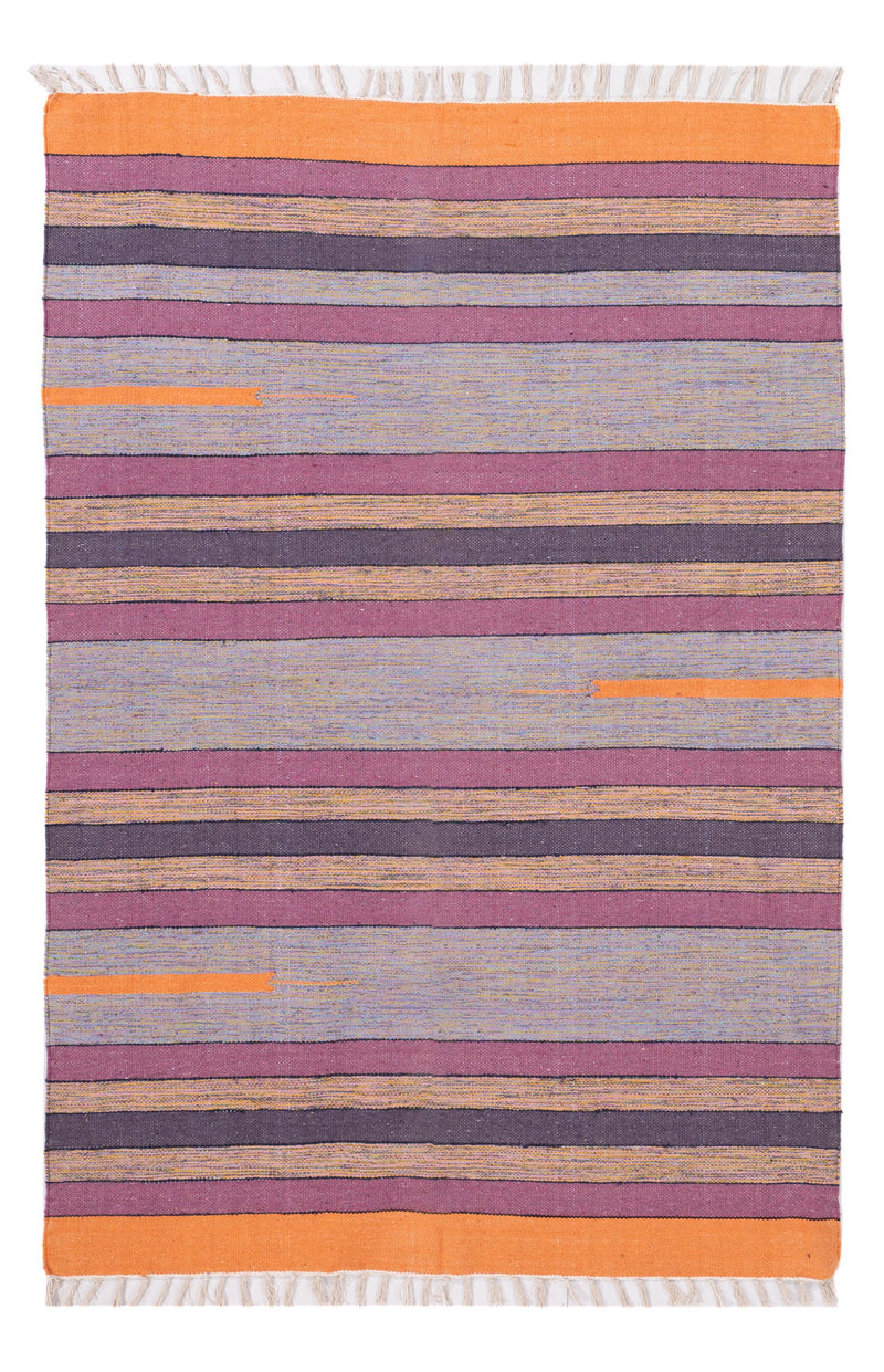 Kelim Modern Teppich 120x180cm - mehrfarbig