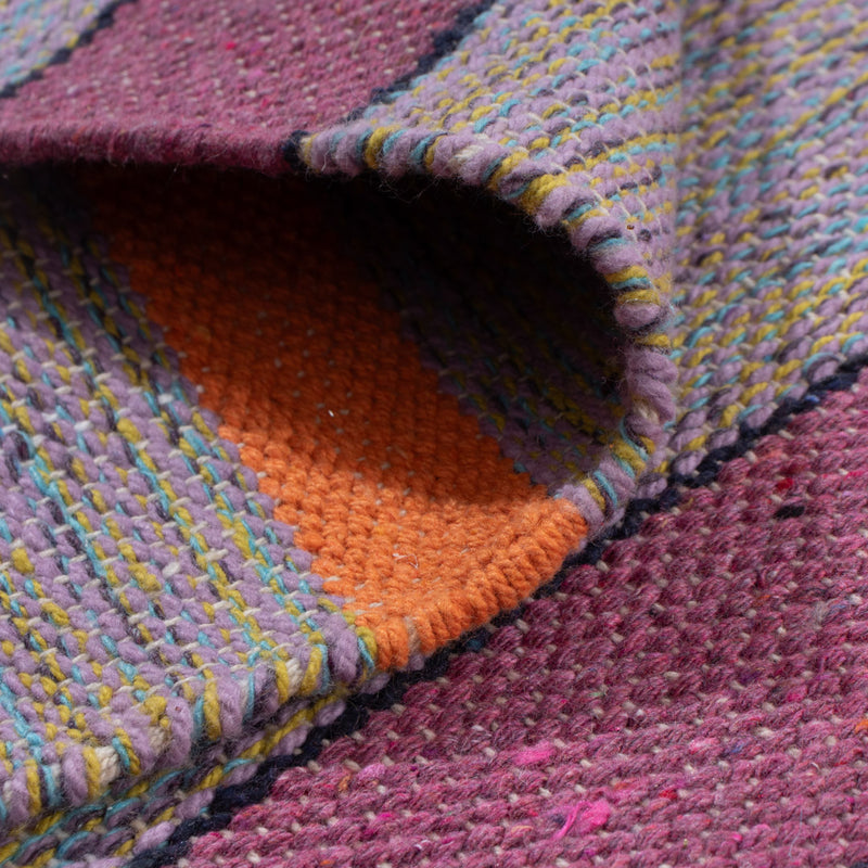 Kelim Modern Teppich 120x180cm - mehrfarbig
