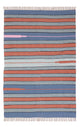 Kelim Modern Teppich 120x180cm - mehrfarbig