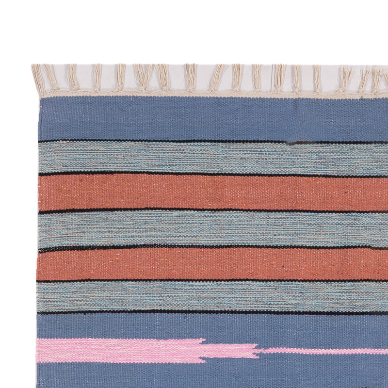 Kelim Modern Teppich 120x180cm - mehrfarbig