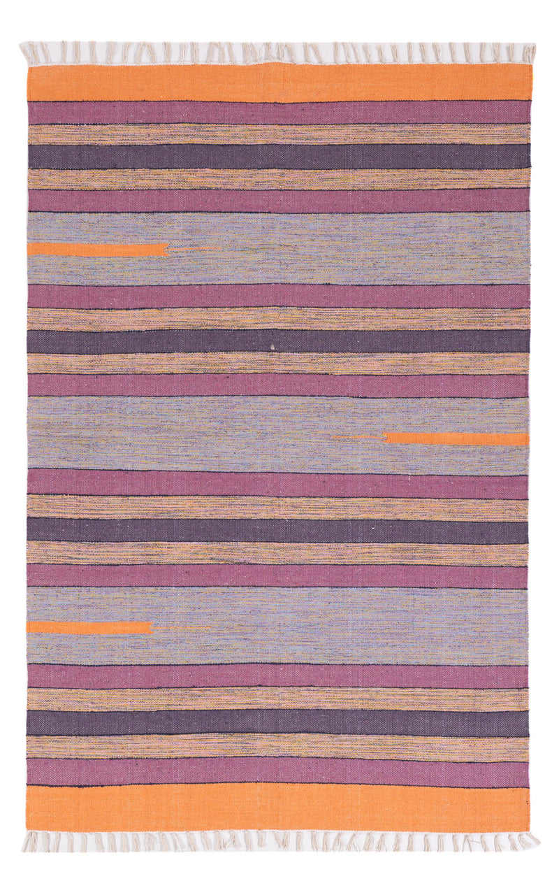 Kelim Modern Teppich 120x180cm - mehrfarbig