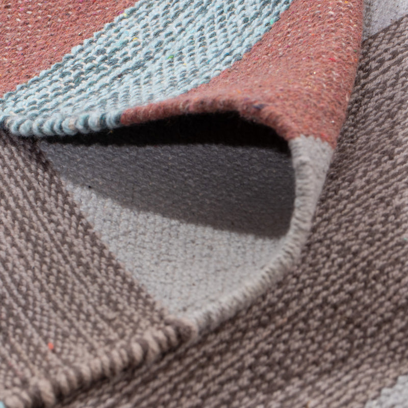 Kelim Modern Teppich 120x180cm - mehrfarbig