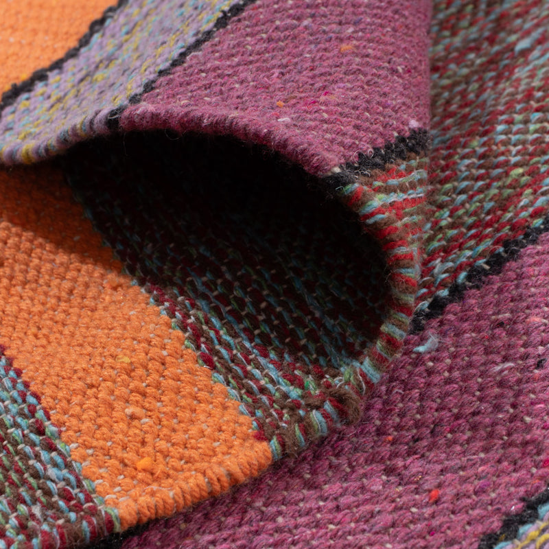Kelim Modern Teppich 120x180cm - mehrfarbig