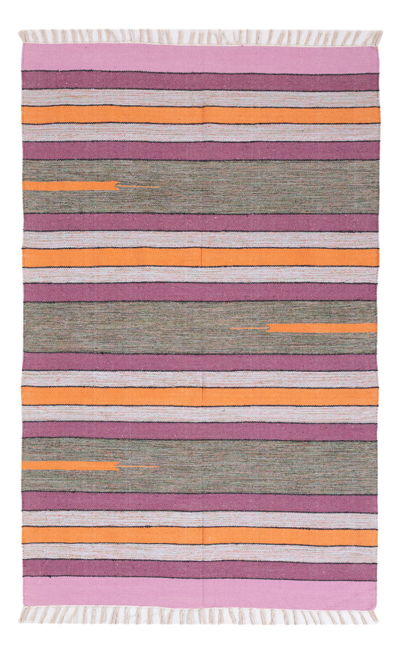 Kelim Modern Teppich 120x180cm - mehrfarbig