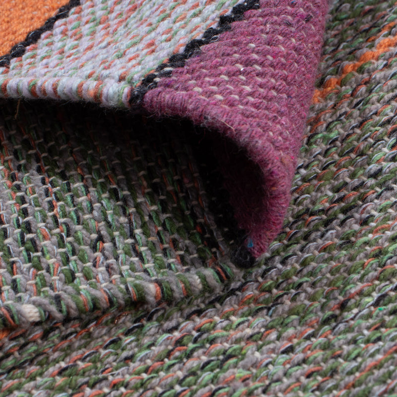 Kelim Modern Teppich 120x180cm - mehrfarbig