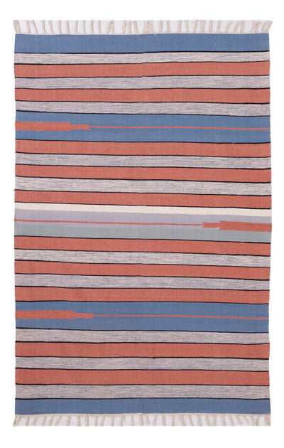 Kelim Modern Teppich 120x180cm - mehrfarbig