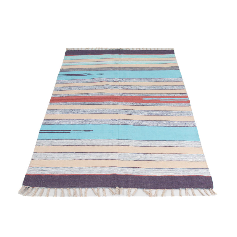 Kelim Modern Teppich 120x180cm - mehrfarbig