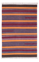 Kelim Modern Teppich 120x180cm - mehrfarbig