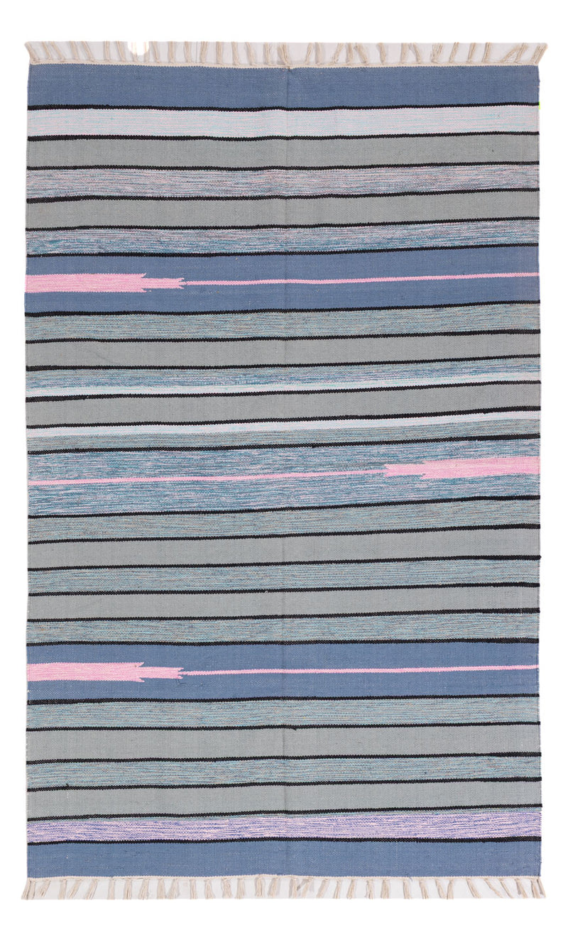Kelim Modern Teppich 120x180cm - mehrfarbig