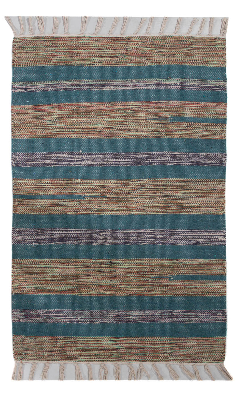 Kelim Modern Teppich 60x90cm - mehrfarbig