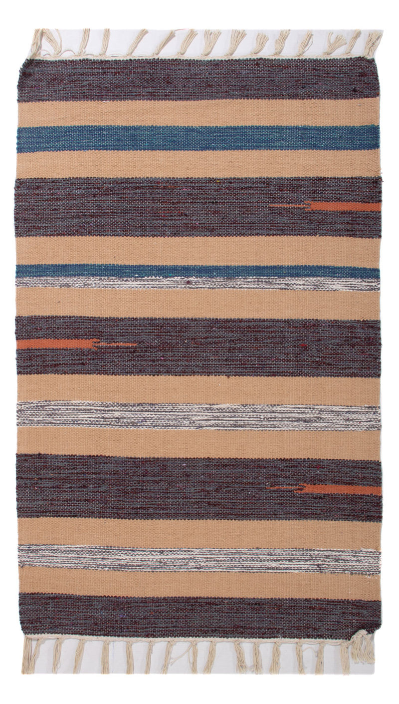 Kelim Modern Teppich 60x90cm - mehrfarbig