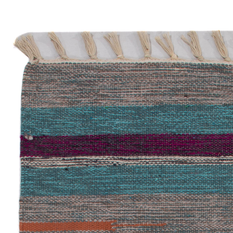 Kelim Modern Teppich 60x90cm - mehrfarbig