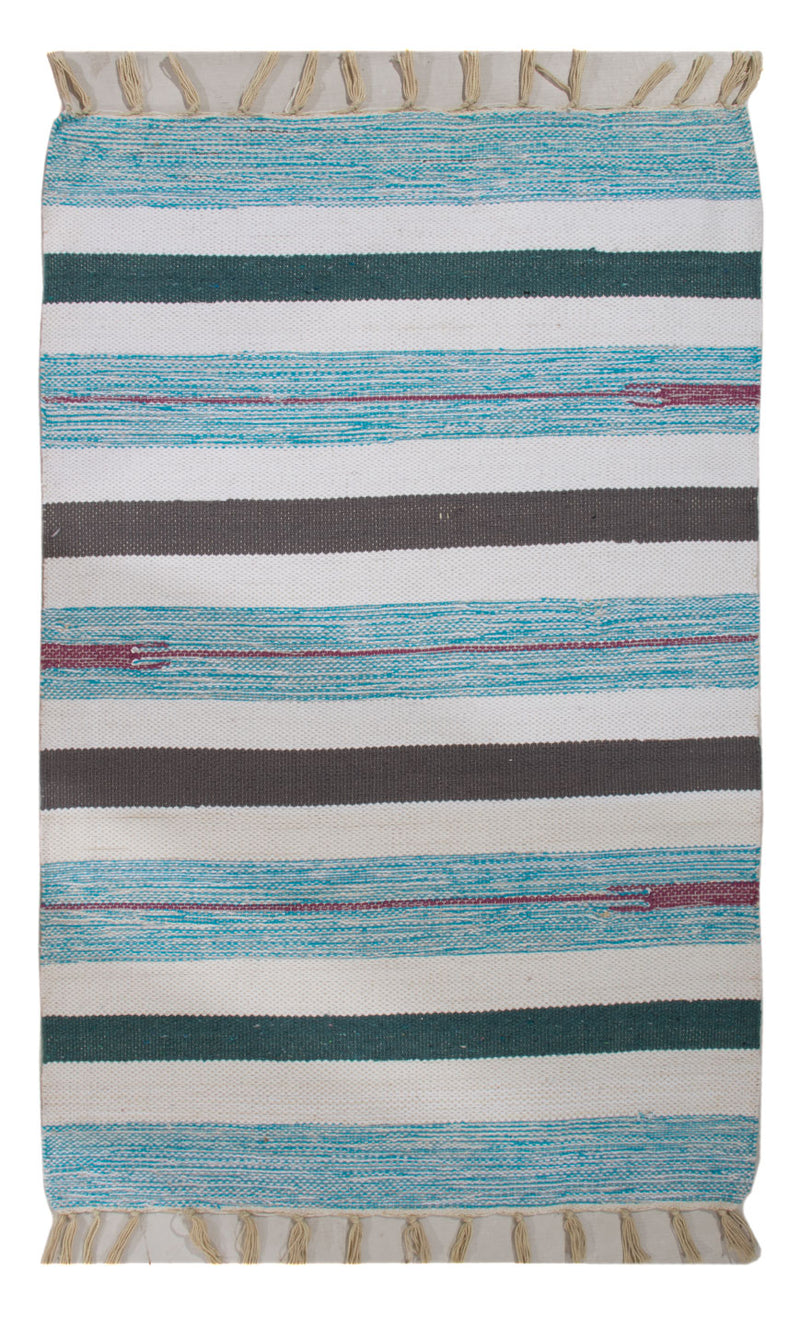Kelim Modern Teppich 60x90cm - mehrfarbig