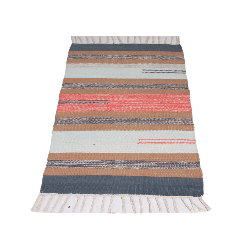 Kelim Modern Teppich 60x90cm - mehrfarbig