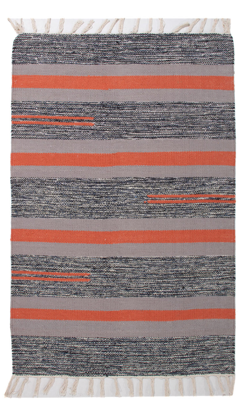 Kelim Modern Teppich 60x90cm - mehrfarbig