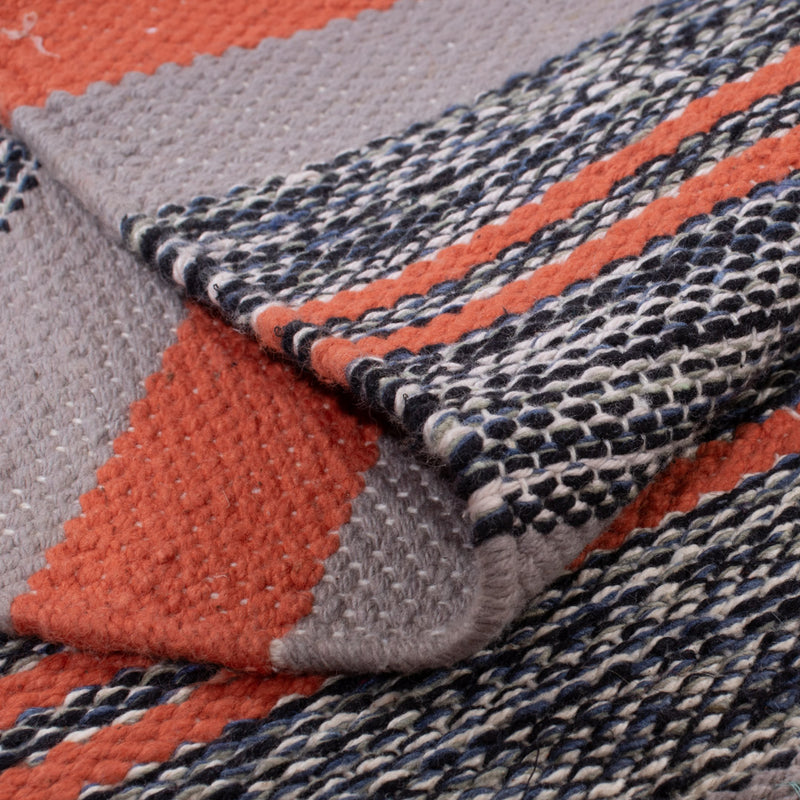 Kelim Modern Teppich 60x90cm - mehrfarbig