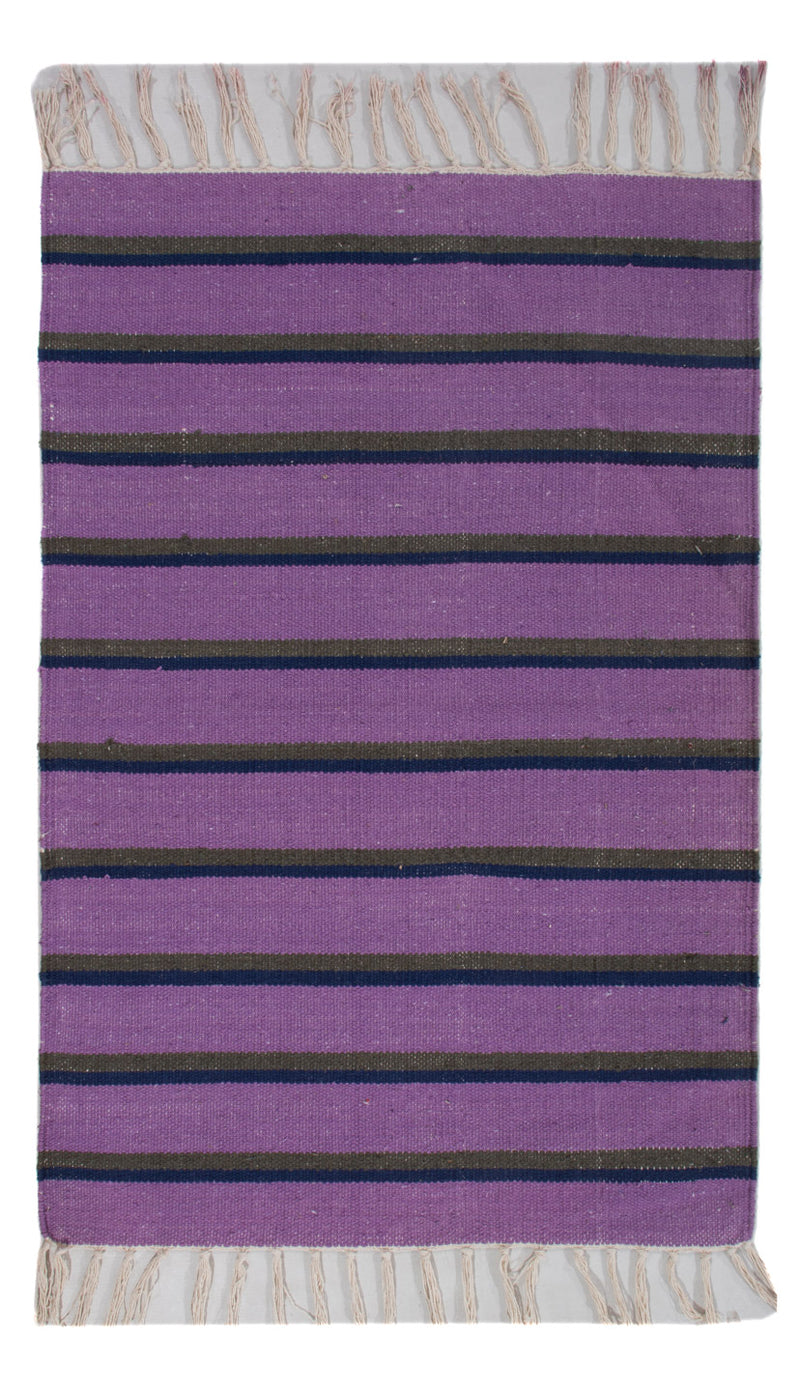 Kelim Modern Teppich 60x90cm - mehrfarbig