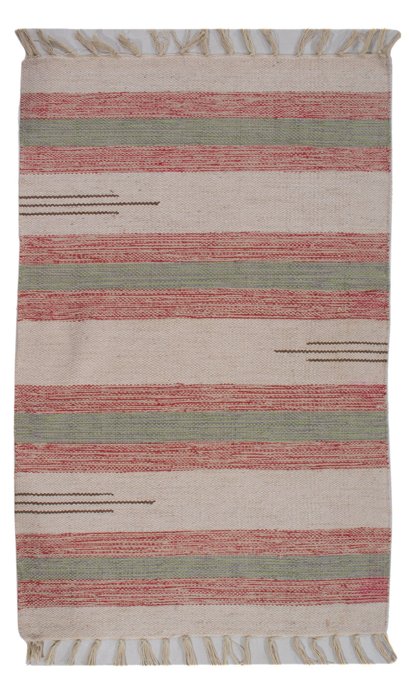 Kelim Modern Teppich 60x90cm - mehrfarbig