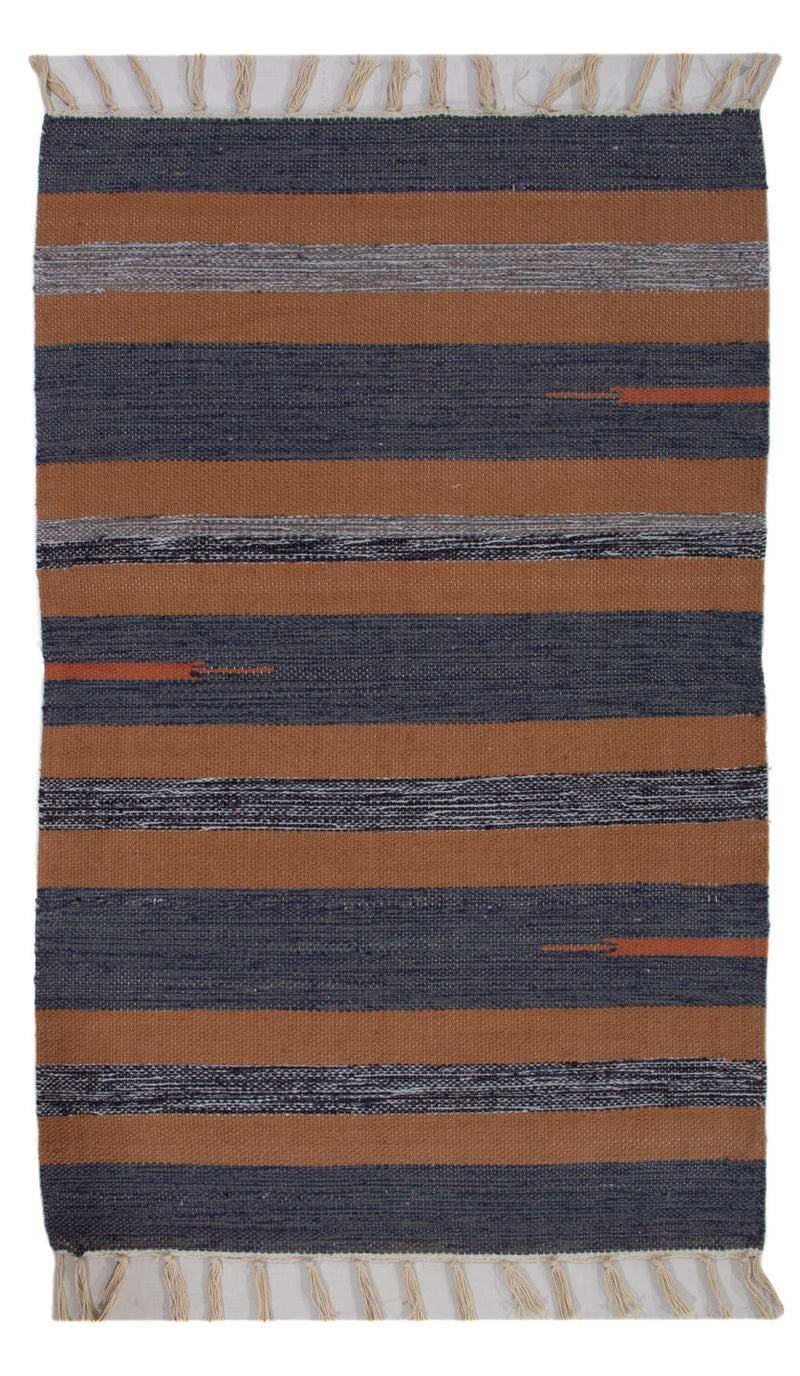 Kelim Modern Teppich 60x90cm - mehrfarbig