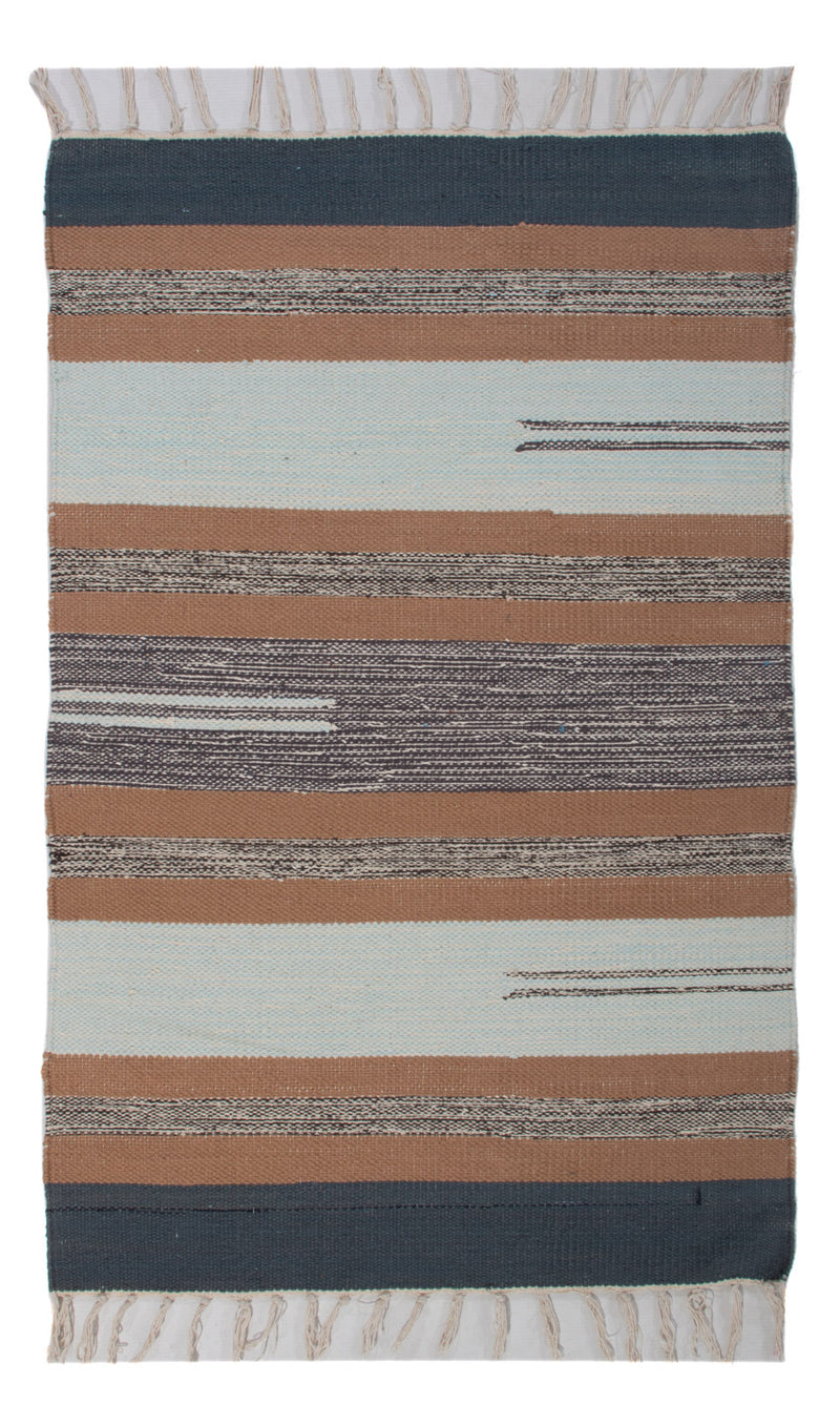 Kelim Modern Teppich 60x90cm - mehrfarbig