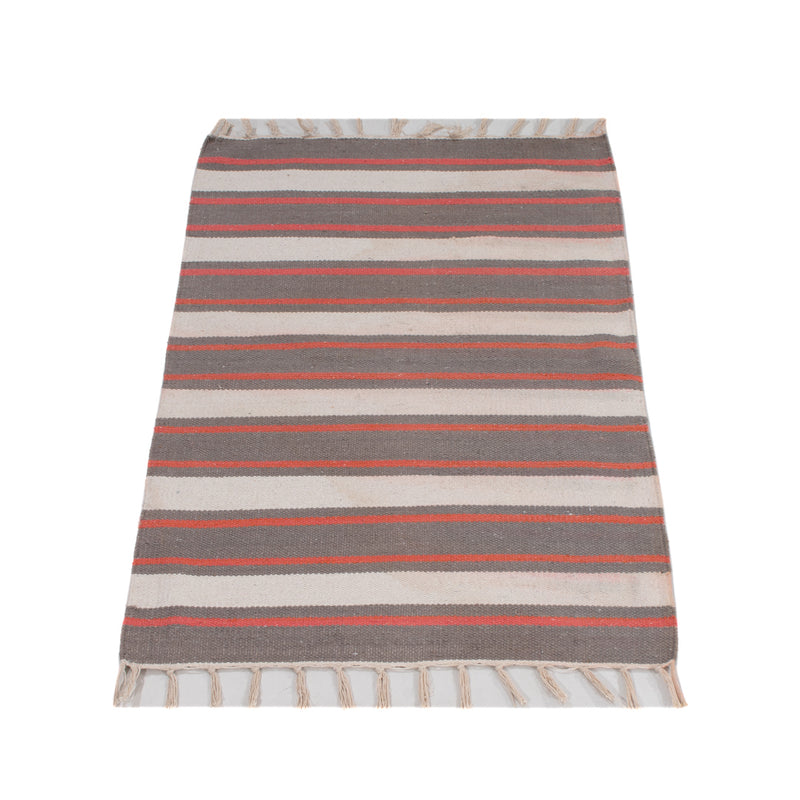 Kelim Modern Teppich 60x90cm - mehrfarbig