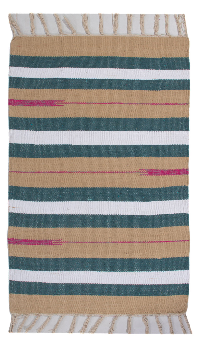 Kelim Modern Teppich 60x90cm - mehrfarbig