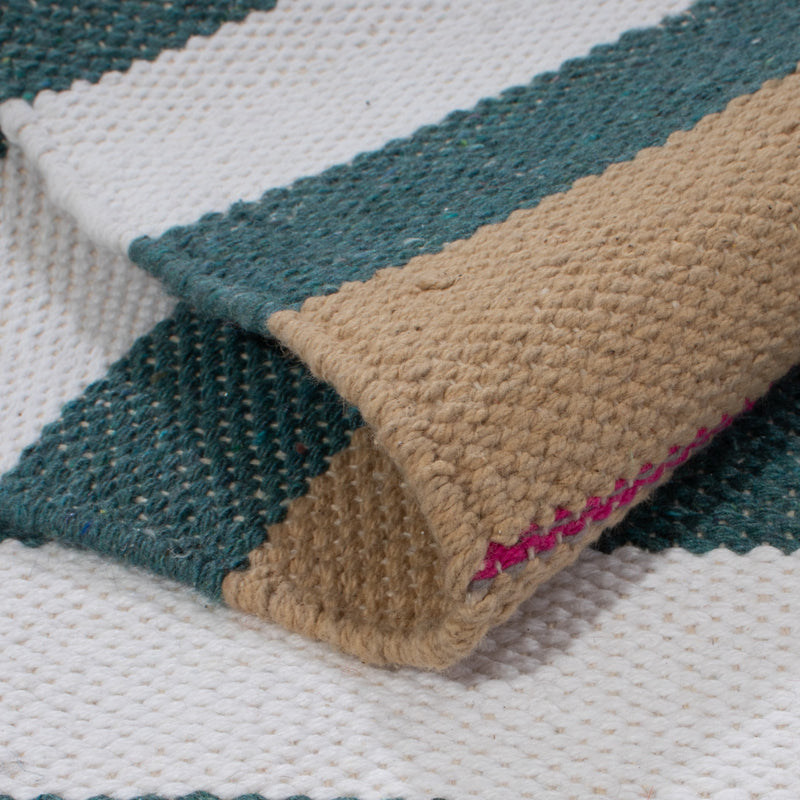 Kelim Modern Teppich 60x90cm - mehrfarbig