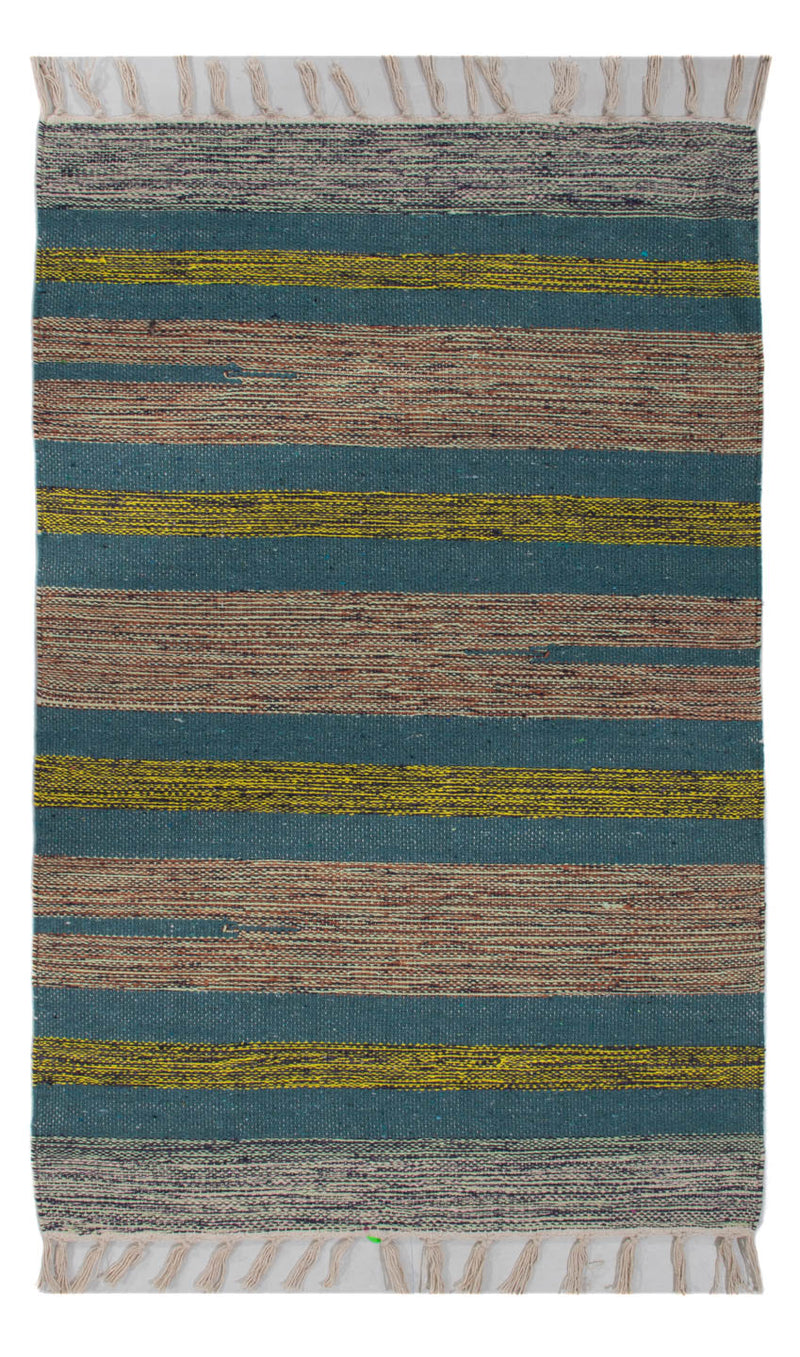 Kelim Modern Teppich 60x90cm - mehrfarbig