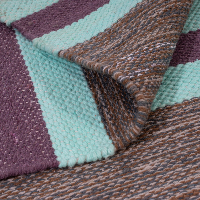 Kelim Modern Teppich 60x90cm - mehrfarbig