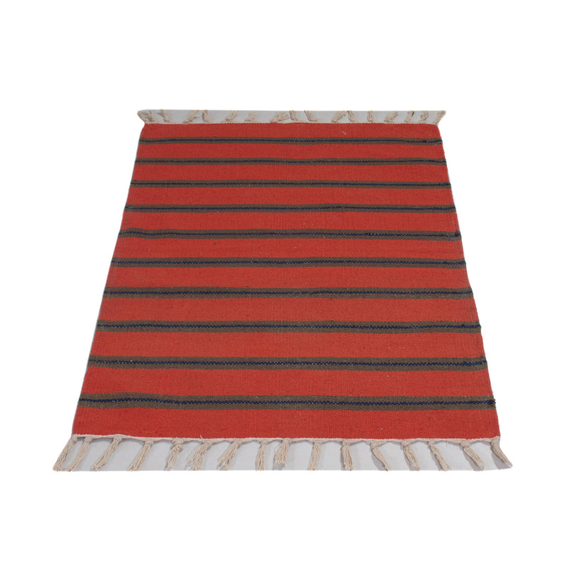 Kelim Modern Teppich 60x90cm - mehrfarbig