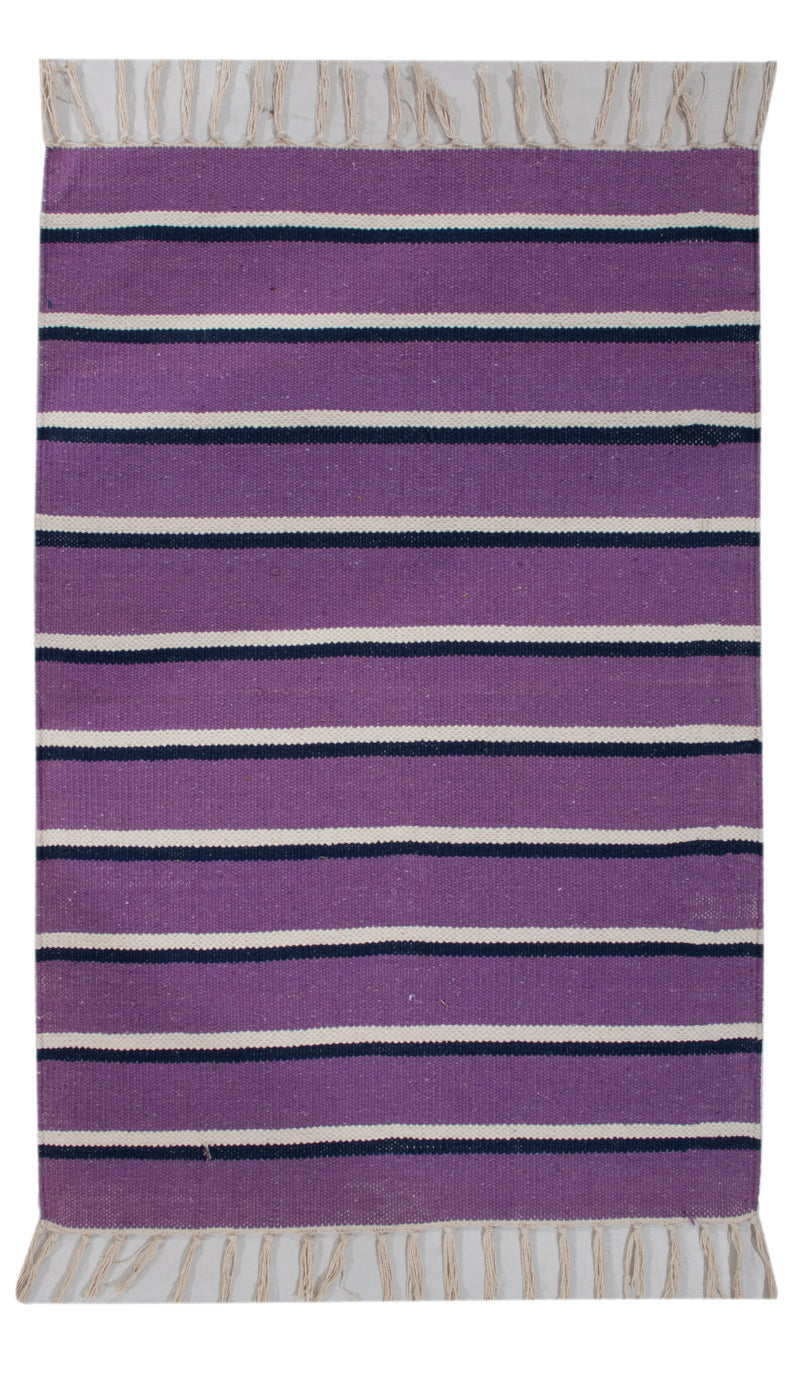 Kelim Modern Teppich 60x90cm - mehrfarbig
