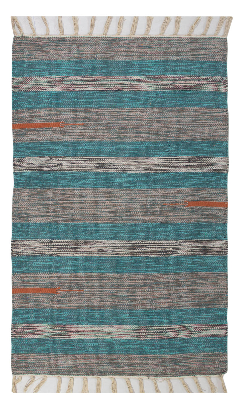 Kelim Modern Teppich 60x90cm - mehrfarbig